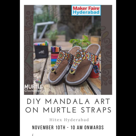 DIY Mandala Inspired art on Murtle Footwear
