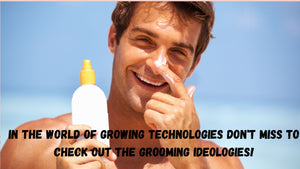 What are the ways men can adopt sustainable grooming practices?